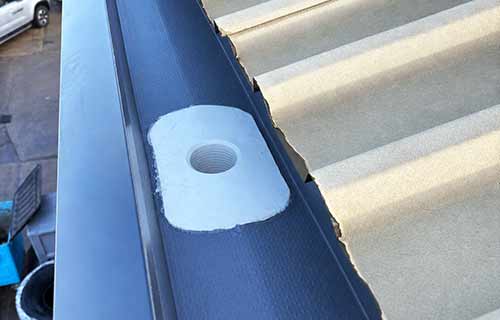 P and F Cladding - Cadman's Colchester - gutter lining