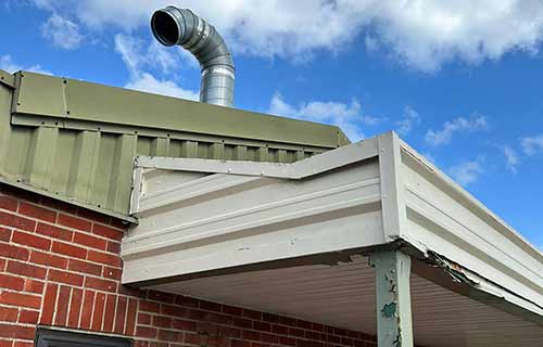 P and F Cladding - fascia and soffits - St Osyth - before