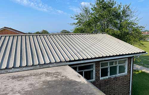 P and F Cladding - Hove - Standing Seam Metal Roof System