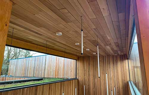 P and F Cladding - Surrey - cedar cladding