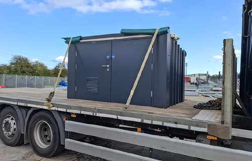 P and F Cladding - doors - designed and creating new bin store - travel
