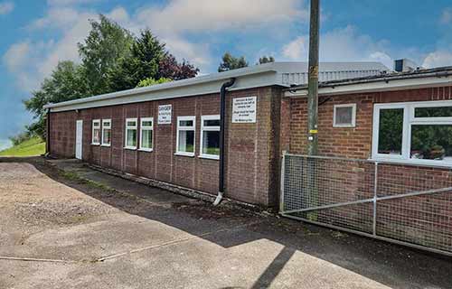 P and F Cladding - Crowfield Village Hall - overclad with insulation