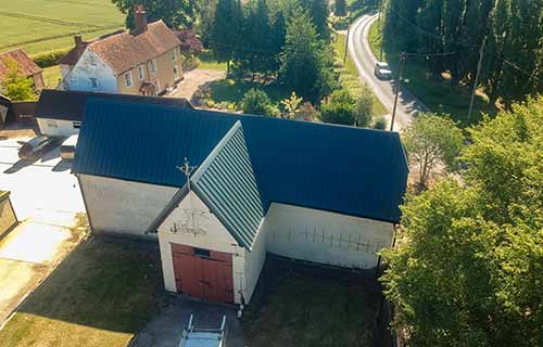 P and F Cladding - Braintree - Goulds Farm roof replacement