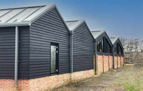 P and F Cladding - Bishops Stortford - Kingspan roof