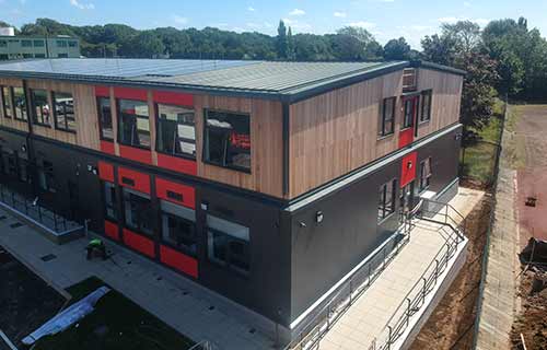P and F Cladding - Latimer Arts College - Kettering