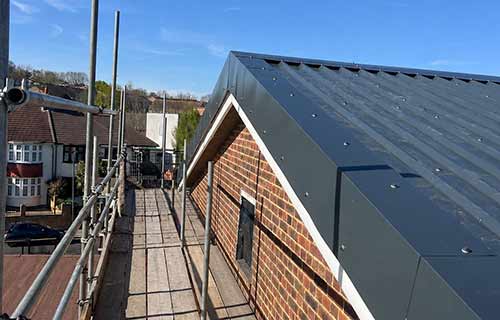P and F Cladding - school - London - built-up systems - after