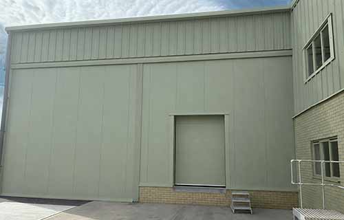 P and F Cladding - single skin - Rix Farm - Great Horkesley